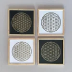 Blume des Lebens II – gerahmt – Bild 16