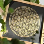 Blume des Lebens II – gerahmt – Bild 2