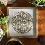 Blume des Lebens II – gerahmt – Bild 2