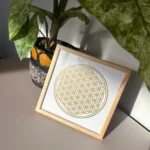 Blume des Lebens II – gerahmt – Bild 9