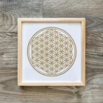 Blume des Lebens II – gerahmt – Bild 3