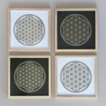 Blume des Lebens II – gerahmt – Bild 15