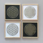 Blume des Lebens I – gerahmt – Bild 16