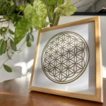 Blume des Lebens I – gerahmt – Bild 15