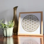 Blume des Lebens I – gerahmt – Bild 2