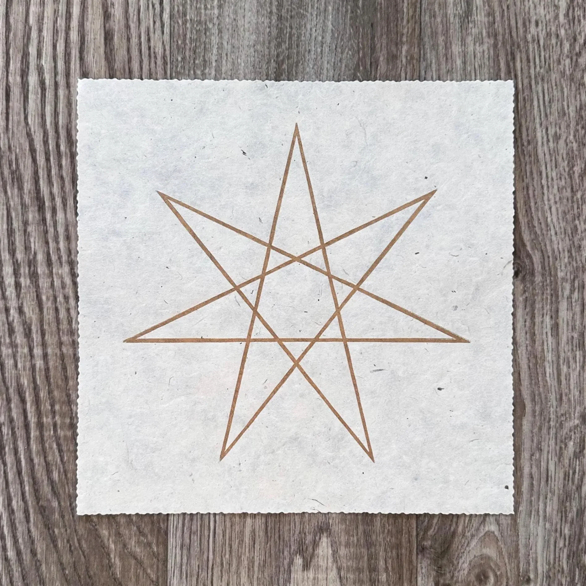 Heptagramm {7/3} – Bild 1